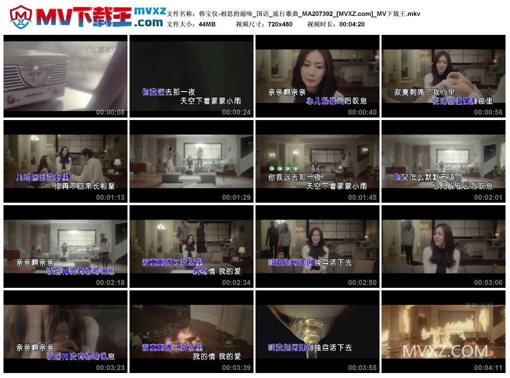 韩宝仪-相思的滋味_国语_流行歌曲_MA207392